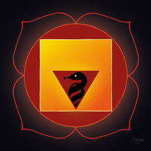 Load image into Gallery viewer, Chakra Posters 8 pieces fold-out
